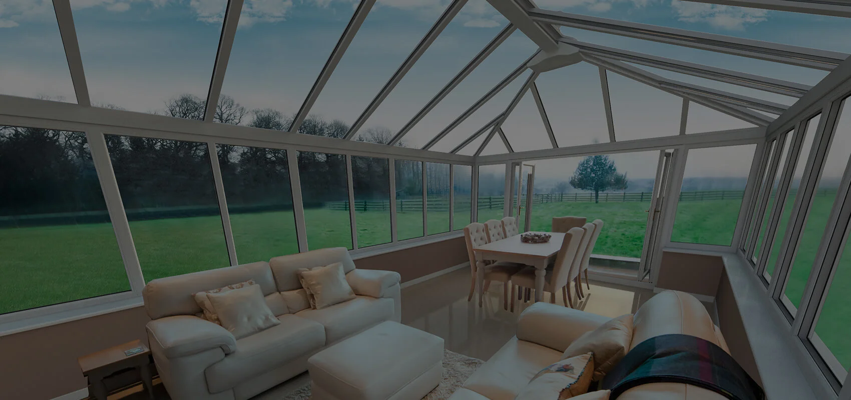 Conservatory interior view