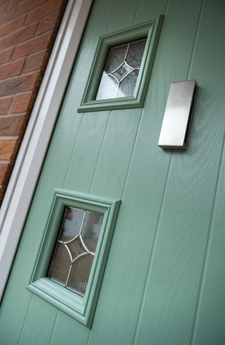 Chartwell green composite entrance door