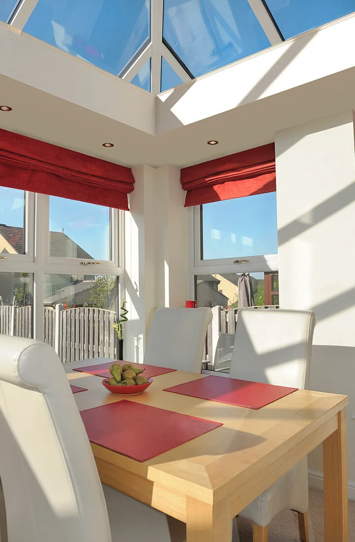 Corner orangery view
